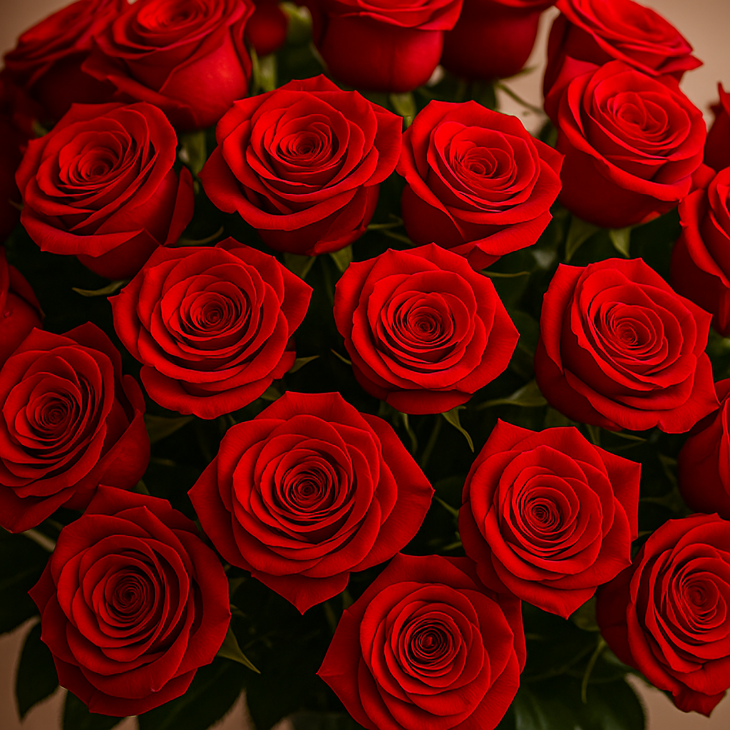 Long-Stem Red Roses