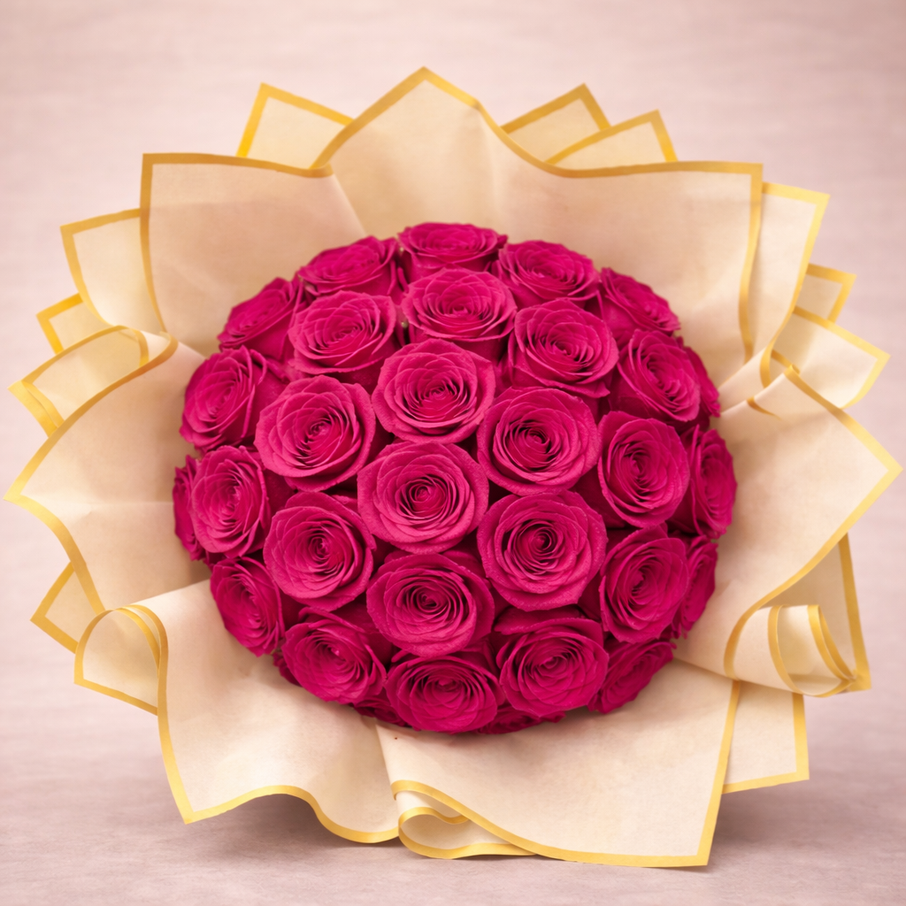 Luxury Rose Bouquet – Classic Love 🌹