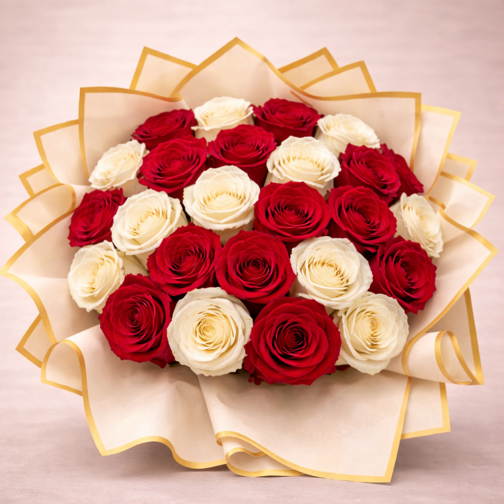 Luxury Rose Bouquet – Classic Love 🌹