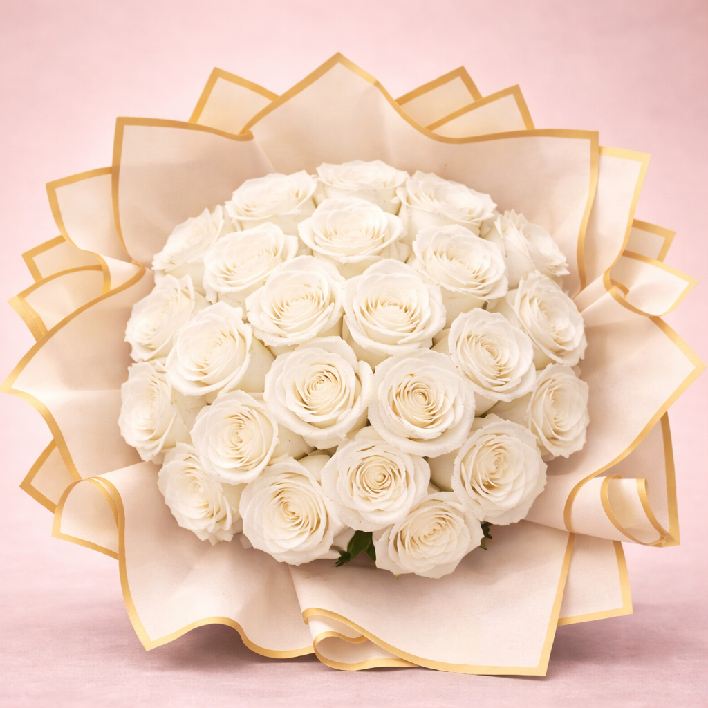 Luxury Rose Bouquet – Classic Love 🌹