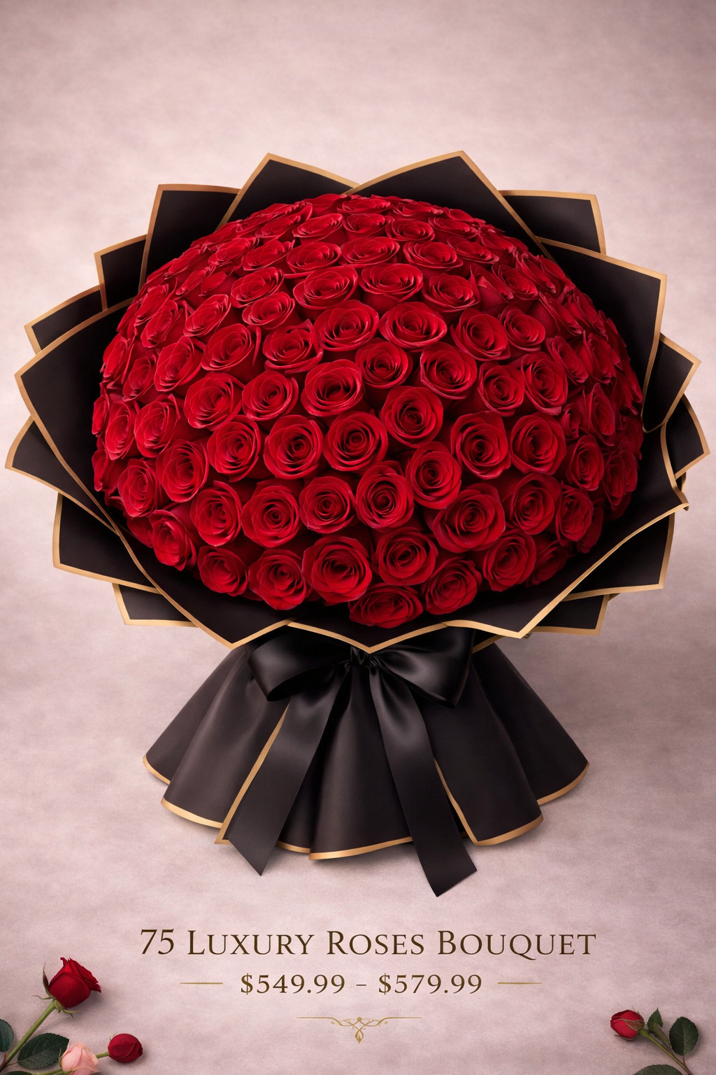 Luxury Rose Bouquet – Classic Love 🌹