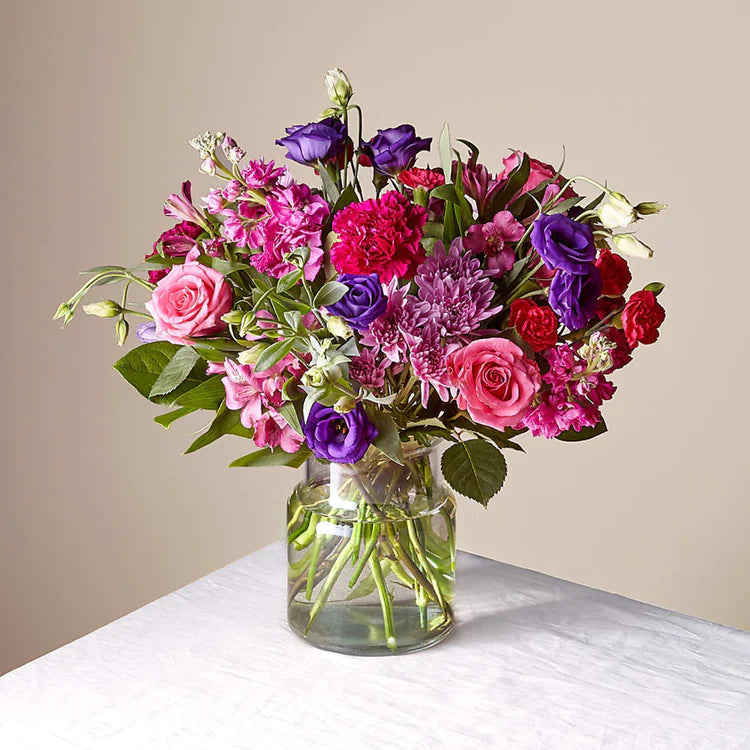 Chic Pink & Purple Bouquet