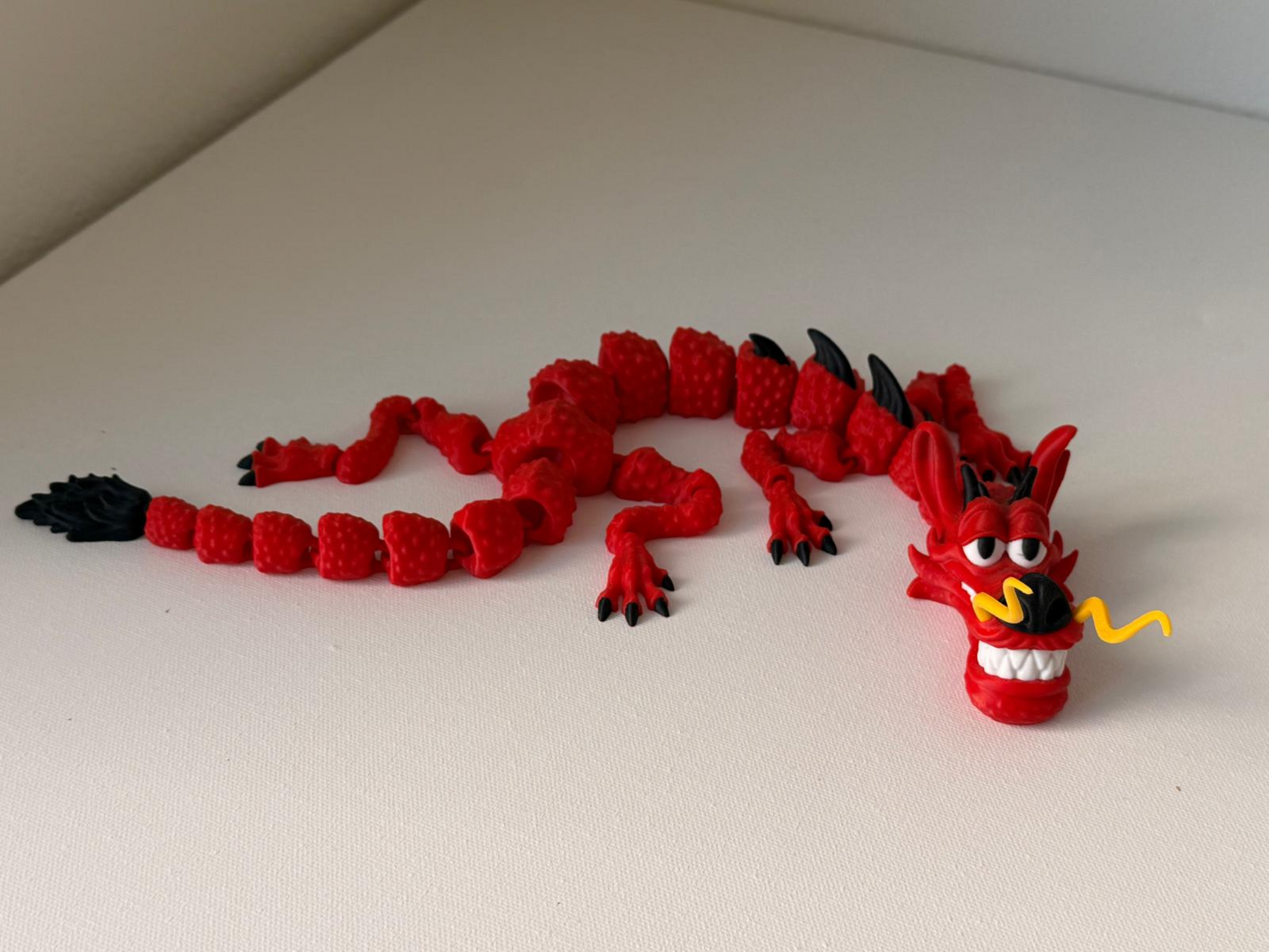 `Imperial Flexi Dragon – Articulated 3D Printed Dragon