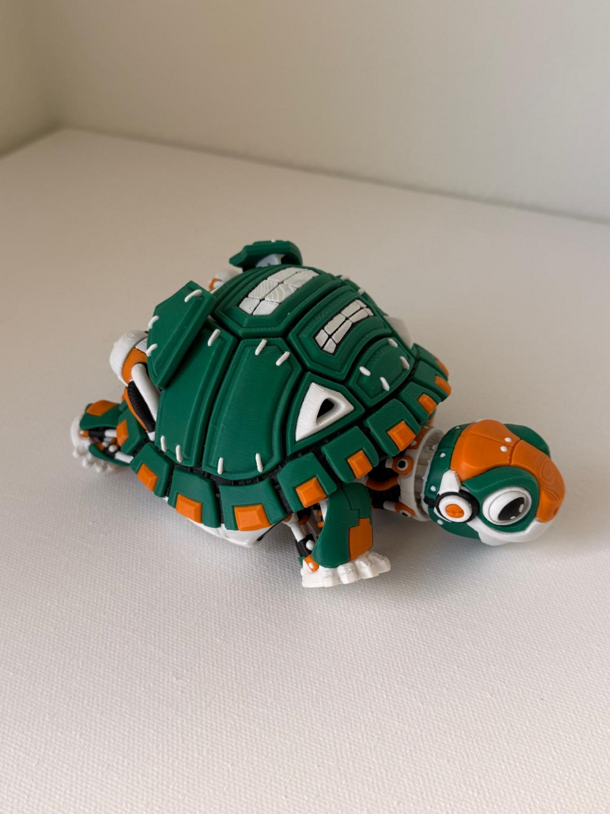 Mecha Turtle Collectible – Articulated 3D Turtle