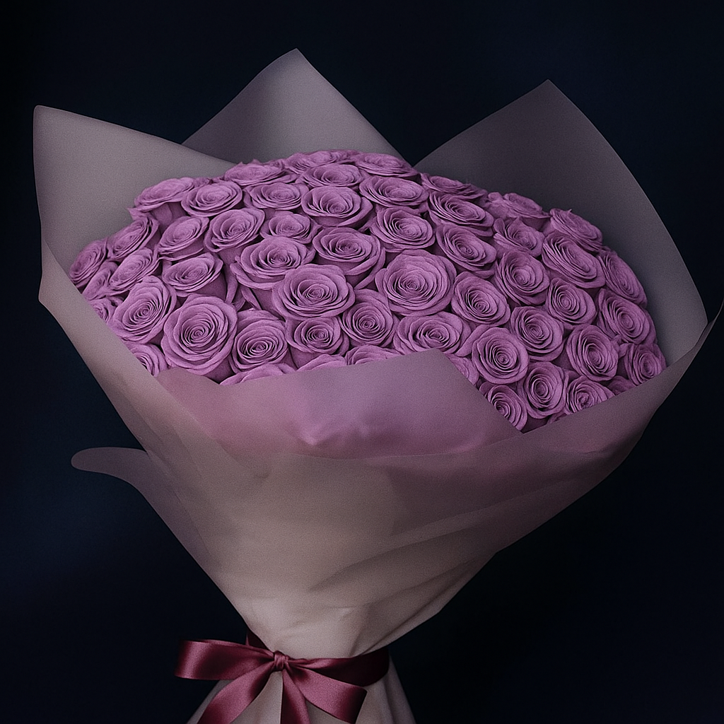 Pure Elegance White Roses Bouquet