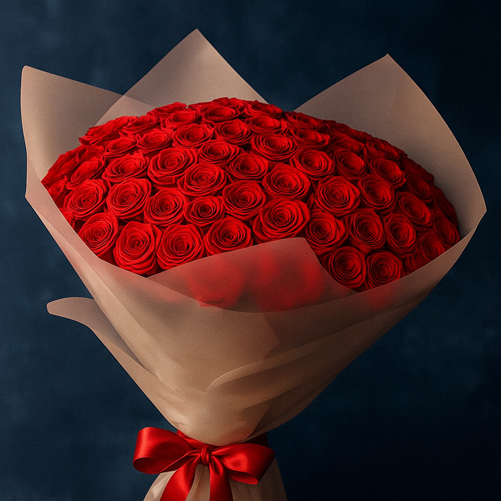 Pure Elegance White Roses Bouquet