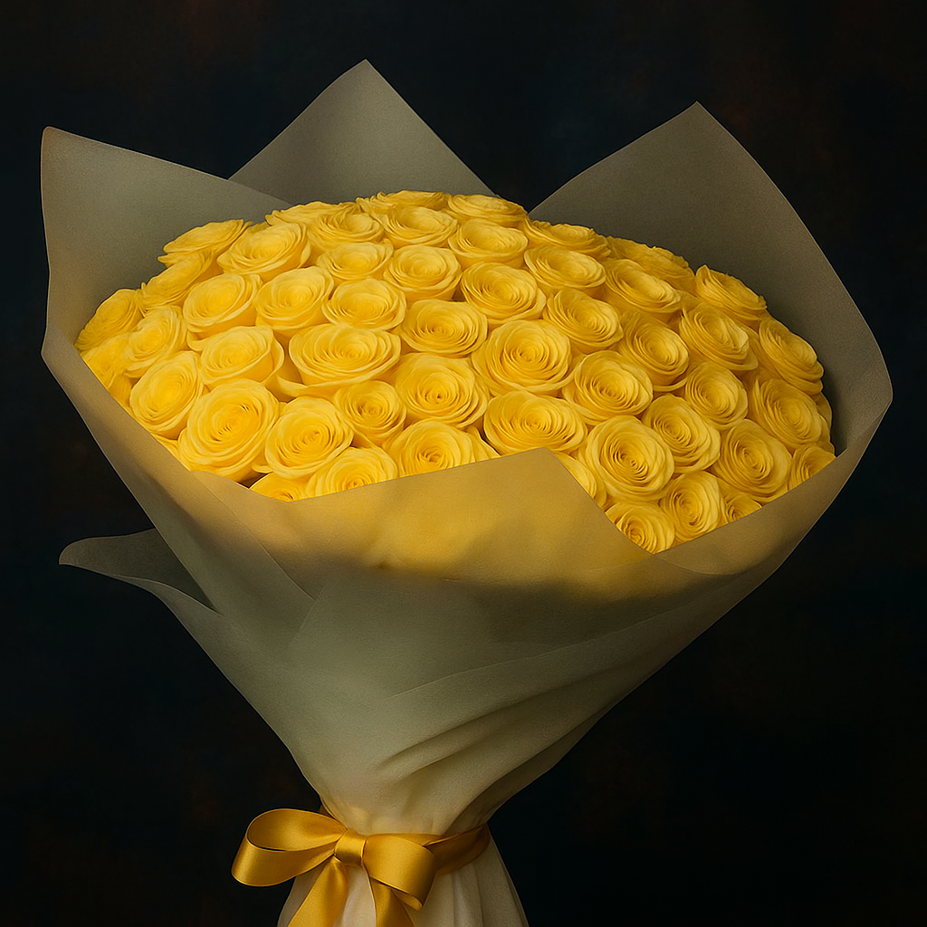 Pure Elegance White Roses Bouquet